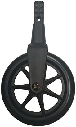 Stander Non-Swivel Wheel Kit for Stander EZ Fold-N-Go Walker and Able Life Space Saver Walker, Black, 2 Count