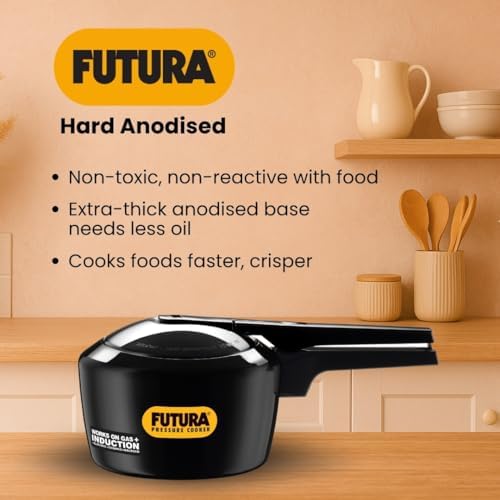 FUTURA PRESSURE COOKER, 2 Liter, GRAY