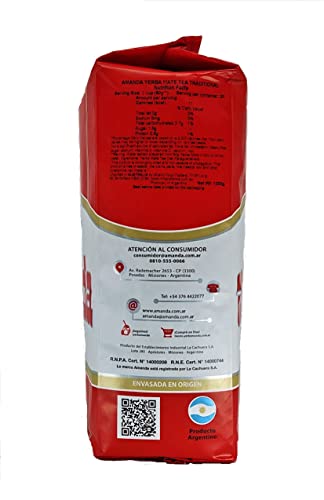 AMANDA YERBA Yerba Mate Amanda, 2.2 lb