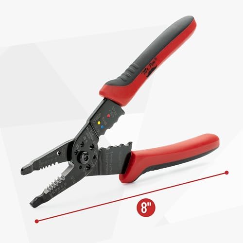 Mr. Pen- Wire Stripper, 8 inch, Wire Cutter, Wire Stripper Crimper