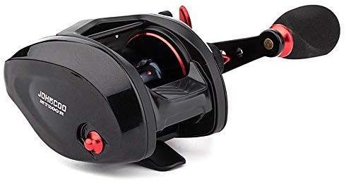 JOHNCOO Titan Baitcasting Reel Max Drag 13 Kgs Big Fish Fishing Reel for Saltwater and Freshwater Heavy Duty
