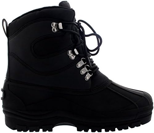 POLAR Mens Snow Waterproof Duck Hiking Bean Hiker Walking Short Ankle Boots