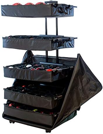 [TreeKeeper Telescoping Christmas Ornament Storage Box with Dividers] - Adjustable Organizer Holds 120 Ornaments up to 4 Inches Tall by Nearly Any Width and Length | 5 Removable Trays with Separators | Ornament Keeper, Holds Ornaments up to 4 Inches Tall…