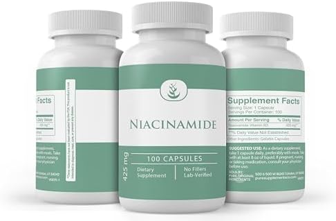 Pure Original Ingredients, Niacinamide, 100 Capsules