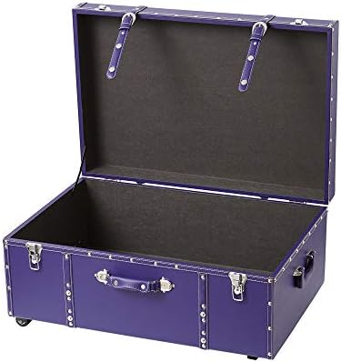 DormCo The Texture Brand Trunk - Plum - Large