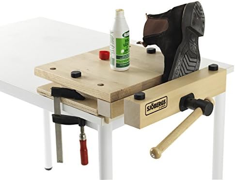 Sjobergs SJO-33274 Woodworking Portable Smart Vise with Superior Clamping Power Wherever You Need It