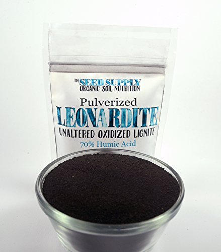 10 Lb Pulverized Leonardite - Natural Unaltered Oxidized Lignite - 70% Humic Acid