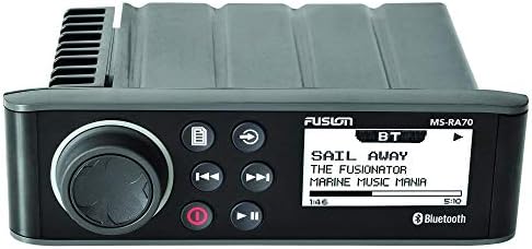 Fusion MS-RA70 Marine Radio System with MS-RA70DC Din Cage