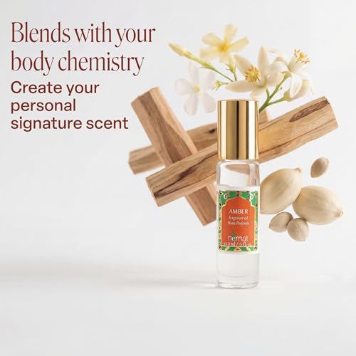 Nemat Amber Eau de Parfum Spray, 50 ml | Eau de Parfum, Long Lasting, Fine Mist Spray, Unisex, 50 ml Bottle