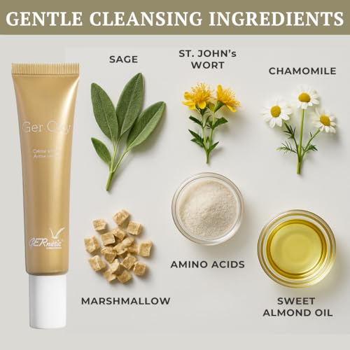 Gernetic Ger Oxy, Oxygenating Pollution Protection Face Cream, Revitalizing Daily Moisturizer for Dull Skin, 40ml