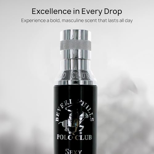 Beverly Hills Polo Club Body Spray for Men - BHPC Blaze - Fresh, Earthy with Notes of Cedar & Basil - Long Lasting Body Mist Cologne Scent - Ideal Gift for Him, 6oz