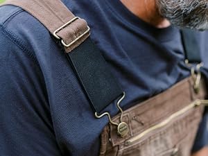 Berne Apparel Mens Unlined Durable Bib Overall