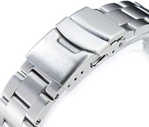 MiLTAT 22mm Watch Band for Seiko Turtle SRP773 SRPE05 SRP779 SRPA21, Super-O Screw-Link