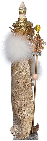 Kurt Adler 18-Inch Hollywood Gold King Nutcracker