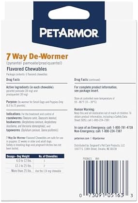 PetArmor Sure Shot Liquid Dewormer Dogs, Roundworms/Hookworms, 2oz | Ideal for Dogs & Puppies 2 Weeks+; Removes 2 Roundworms & 2 Hookworms; vet-quality formula; Precise Liquid Dosing