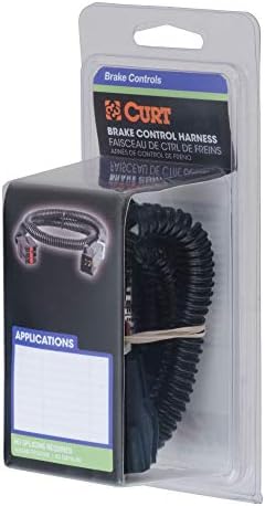 CURT 51323 Quick Plug Electric Trailer Brake Controller Wiring Harness, Fits Select Ford, Land Rover, Lincoln, Mercury Trucks and SUVs