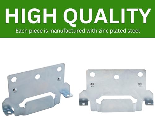 Spare Hardware Parts Replacement for IKEA Bed Frame Part 116791 (Mounting Plate - Pack of 2)