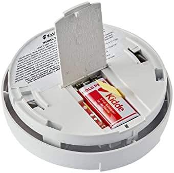 Kidde Heat Detector, Hardwired with Battery Backup & 2 LEDs, Interconnect Capability, Ideal for Garages