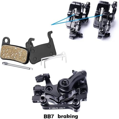 Bike Disc Brake Kit With Front and Rear Caliper、160mm Bike Rotor