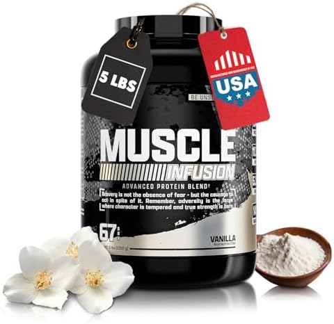 Nutrex Research Vanilla Whey Protein Powder for Men and Women Muscle Recovery Support