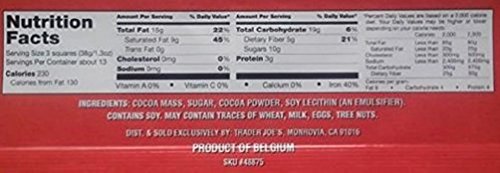 Trader Joes 72% CACAO Dark Chocolate Huge Pound Plus Candy Bars 3 Pack No Artificial Flavors No Preservatives