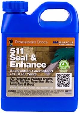 Rust-Oleum SEENQT6 Miracle Sealants 511 Seal & Enhance, Clear, 1 Qt