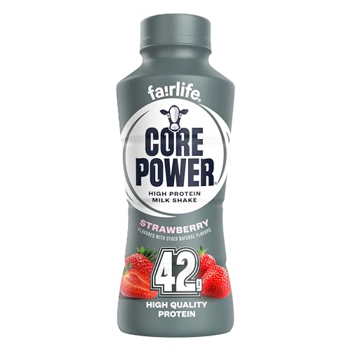 Core Power Elite High Protein Shake, Chocolate, 42g Bottle, 14oz, 12 Pack