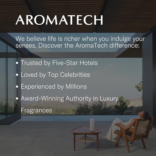 AromaTech Noir Premium Aroma Oil – Bold & Luxurious Home Fragrance with Notes of Cedarwood, Musk, Fig & Black Tea for Scent Diffusers, Cold-Air and UltraSonic Scent Machines (10 mL)