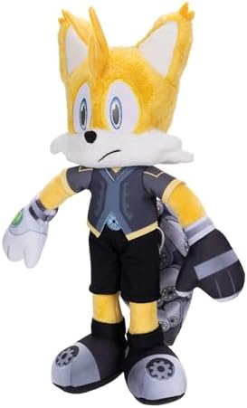 Sonic Prime 13-inch Soft Plush Tails Nine Ages 3+ (Officially licensed by Sega and Netflix)