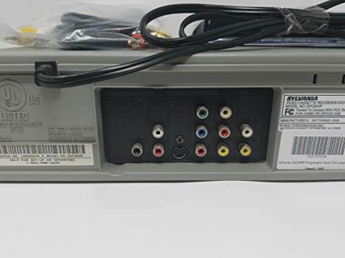 Sylvania DVC840F Progressive Scan DVD player and VCR Combo