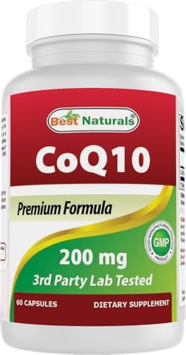 Best Naturals COQ10 200 mg, 60 Capsules
