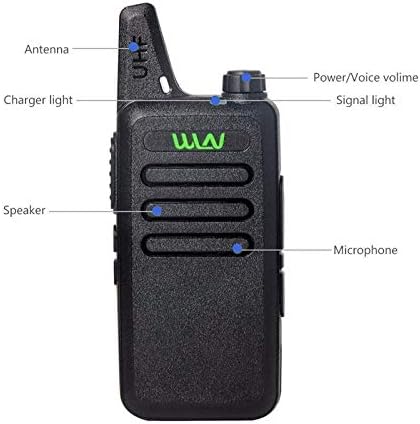 UHF 400-470 MHz MINI-handheld WLN KD-C1 Walkie Talkie Transceiver Radio …