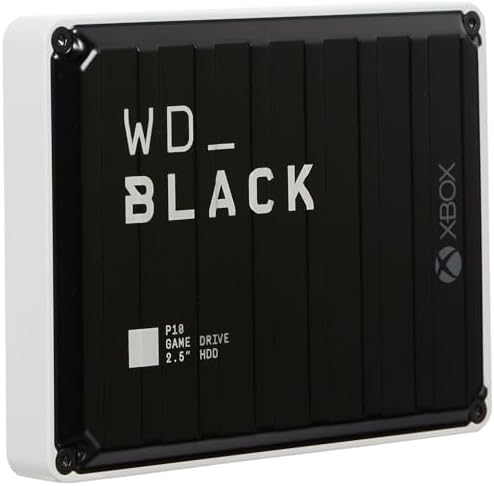 WD_BLACK 5TB P10 Game Drive for Xbox - 1-Month Xbox Game Pass