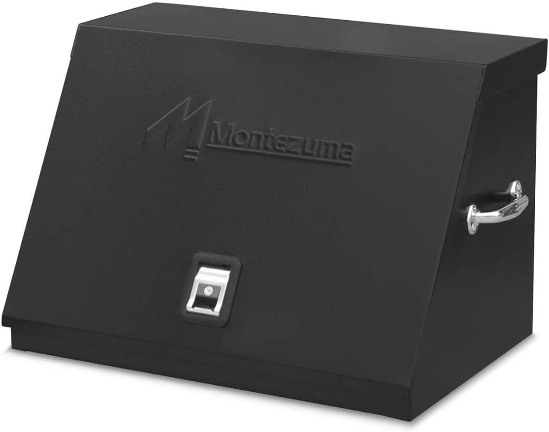 Montezuma ME300B 30-Inch Portable TRIANGLE Toolbox, Black