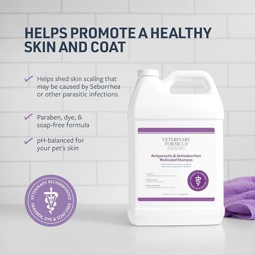 Veterinary Formula Clinical Care Antiparasitic & Antiseborrheic Wash, 16 oz