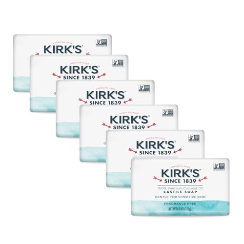 Kirk's Original Coco Castile Bar Soap Soothing Aloe Vera, 4 Oz