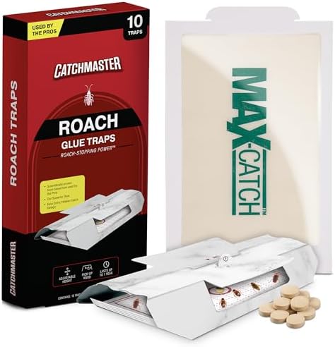 Catchmaster Max-Catch Mouse & Insect Glue Trap 72pk, Mouse Traps Indoor for Home