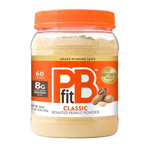 PBfit Cocoa Peanut Butter Powder 24 Oz, Peanut Spread with 6g Protein