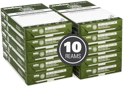 Boise® X-9® Multi-Use Printer & Copy Paper, 10 Reams, White, Legal (8.5" x 14"), 5000 Sheets Per Case, 20 Lb, 92 Brightn