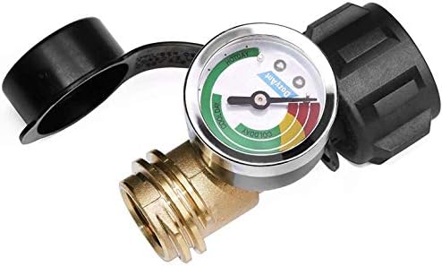 Propane Tank Gauge Level Indicator Leak Detector for 5-40 lb Tanks 2 Pack