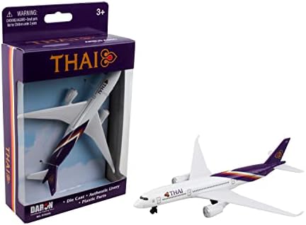 Daron Toy Airplane RT9904 – Emirates A380 – Die-Cast Metal Model Airplane Toy with Plastic Parts for Kids Ages 3+