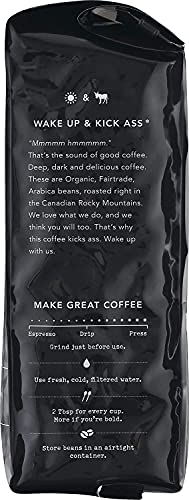 Kicking Horse Coffee, Three Sisters, Medium Roast, Whole Bean, 2.2 Pound - Certified Organic, Fairtrade, Kosher Coffee