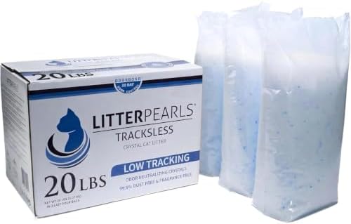 Litter Pearls TracksLess Low-Tracking 30-Day Odor Control Litter 20lbs