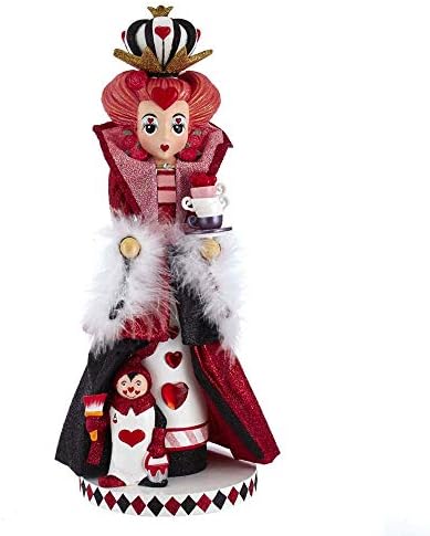 Kurt S. Adler 17.5-Inch Hollywood Queen of Hearts Nutcracker