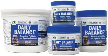 DOGZYMES Dissolvable Powder Digestive Enhancer for Dogs, (8 Ounce)
