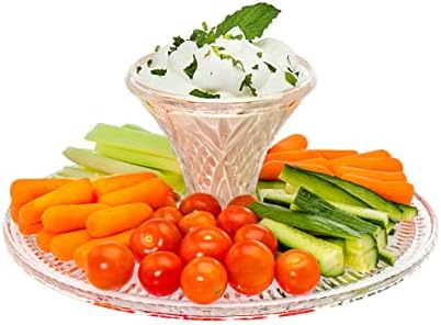Godinger Dublin Cake Plate Cake Stand,12 inches