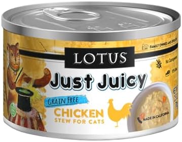Lotus Cat Food Just Juicy Chicken Stew 24/5.30 oz