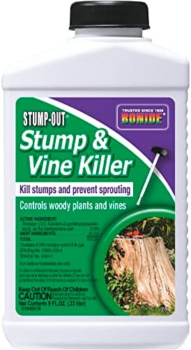 Stump-Out Stump & Vine Killer, 8 oz with Applicator | Fast Acting, Home Tree Stump Removal