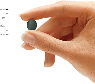USDA Organic Spirulina Tablets - Non-GMO Green Superfood Supplement: 3000mg of Fresh Blue Green Algae, Vegan, Gluten Free, Sustainably Grown