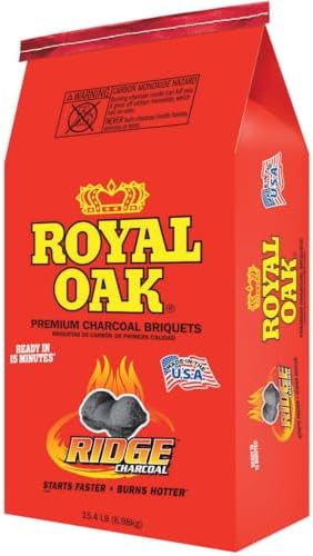 Royal Oak Sales 192-294-021 Natural Organic Premium Briquettes, 15.4 lb